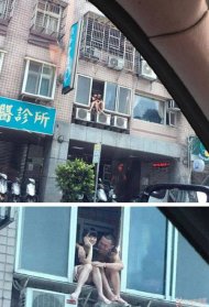 有意思的搞笑图片,窗